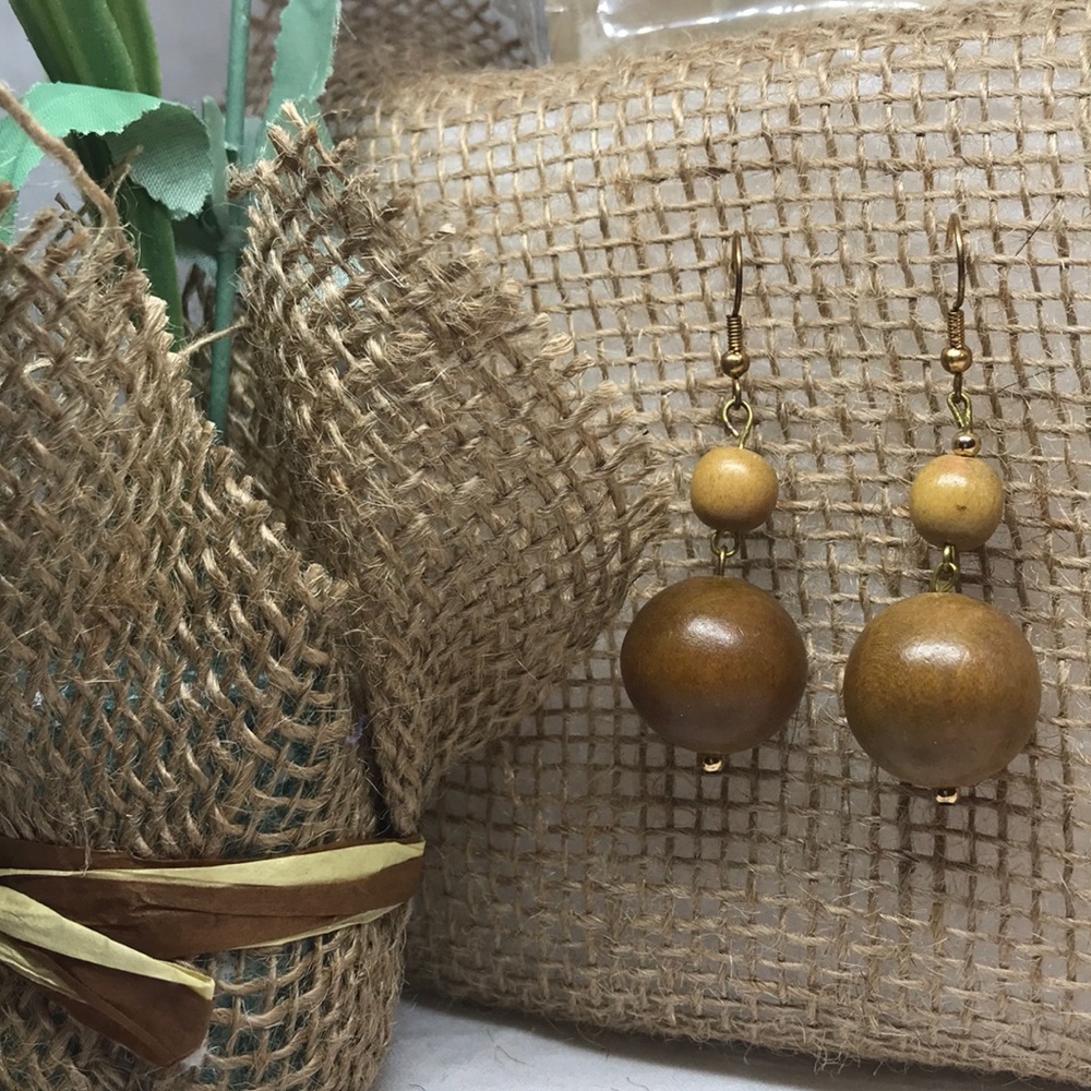 Wood Earrings